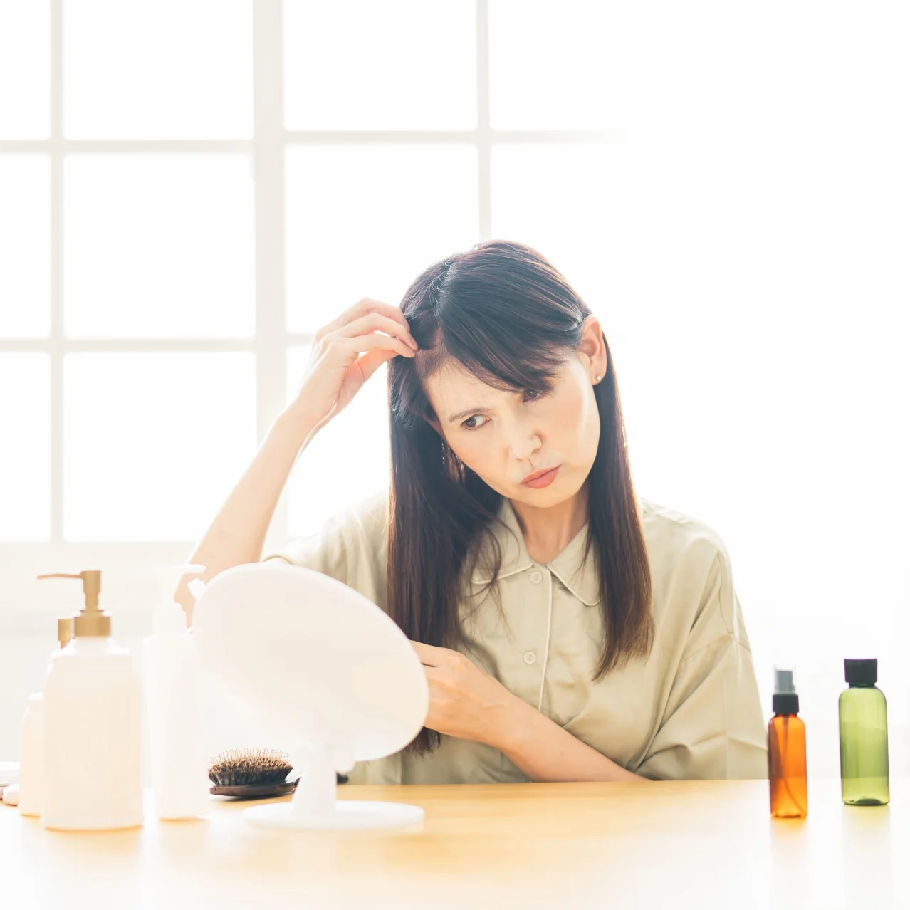 市販の育毛剤では変化を感じない